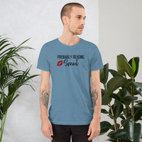 Probably Reading Smut Unisex t-shirt