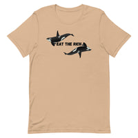 Orcas Eat The Rich Unisex t-shirt