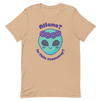 Aliens? In this economy? Unisex t-shirt