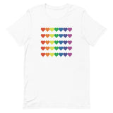 Pride Hearts Unisex t-shirt