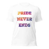 Pride Never Ends Unisex t-shirt