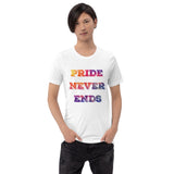 Pride Never Ends Unisex t-shirt