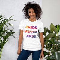 Pride Never Ends Unisex t-shirt