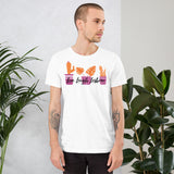 Live Laugh Lesbian Unisex t-shirt