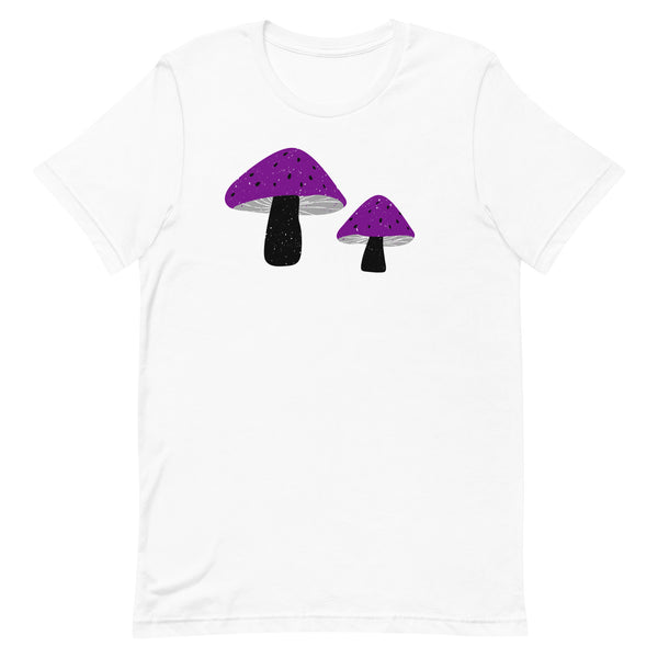 Asexual Pride Mushrooms Unisex t-shirt