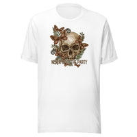 Never Split The Party DND Skull Unisex t-shirt