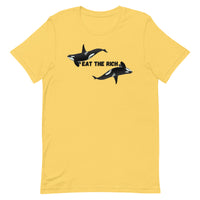 Orcas Eat The Rich Unisex t-shirt