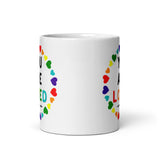 You Are Loved White glossy mug