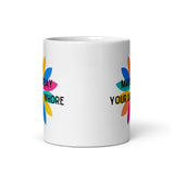 Make Today Your Dirty Whore White glossy mug