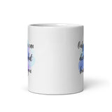 Only You Can Decide What Breaks You White glossy mug