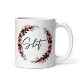 Shit White glossy mug