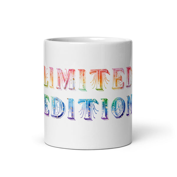 Limited Edition White glossy mug