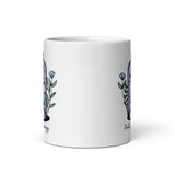 Protect Your Energy White glossy mug