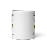 Compost The Rich White glossy mug