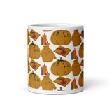 Fall Weather White glossy mug