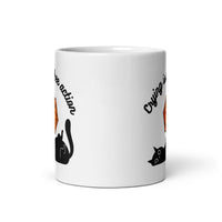 Crying Is A Free Action DND White glossy mug