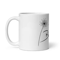 Blow Me White glossy mug