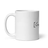 Gay Panic White glossy mug