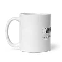 Love Knows No Gender White glossy mug