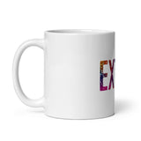 EXTRA White glossy mug