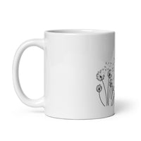 Blow Me White glossy mug