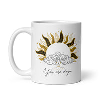 You Are Magic White glossy mug