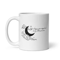 We’re Happy Free Confused And Lonely At The Same Time White glossy mug