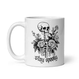 Stay Spooky White glossy mug