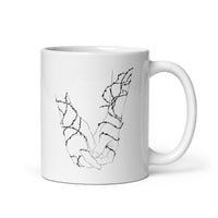 Thorns White glossy mug