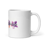 Love Laugh Lesbian White glossy mug