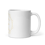 Fuck Gender Roles White glossy mug