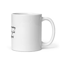 I’m Comparing You To My Book Boyfriend White glossy mug