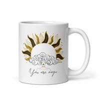 You Are Magic White glossy mug