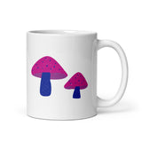 Bisexual Pride Mushrooms White glossy mug