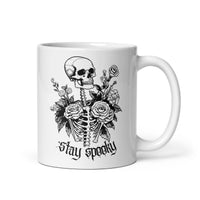 Stay Spooky White glossy mug