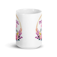 Mental Health Matters White glossy mug