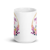 Mental Health Matters White glossy mug