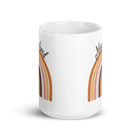 Always Tired White glossy mug