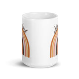 Always Tired White glossy mug