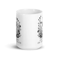 Give Me Smut Or Give Me Death White glossy mug