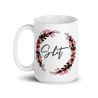 Shit White glossy mug