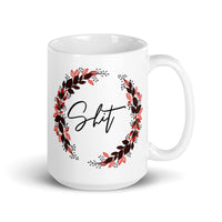 Shit White glossy mug