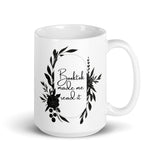 Booktok Made Me Read It White glossy mug