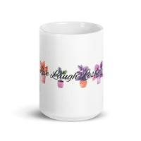 Love Laugh Lesbian White glossy mug