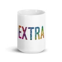 EXTRA White glossy mug