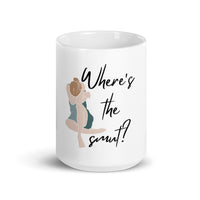 Where’s The Smut? White glossy mug