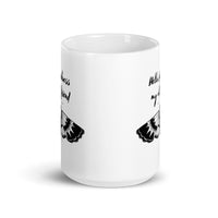 Hello Darkness My Old Friend White glossy mug