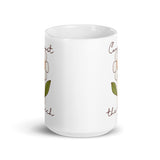 Compost The Rich White glossy mug