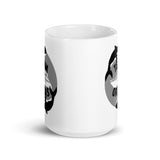 Team Orcas White glossy mug