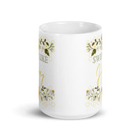 Sweet Like Honey White glossy mug